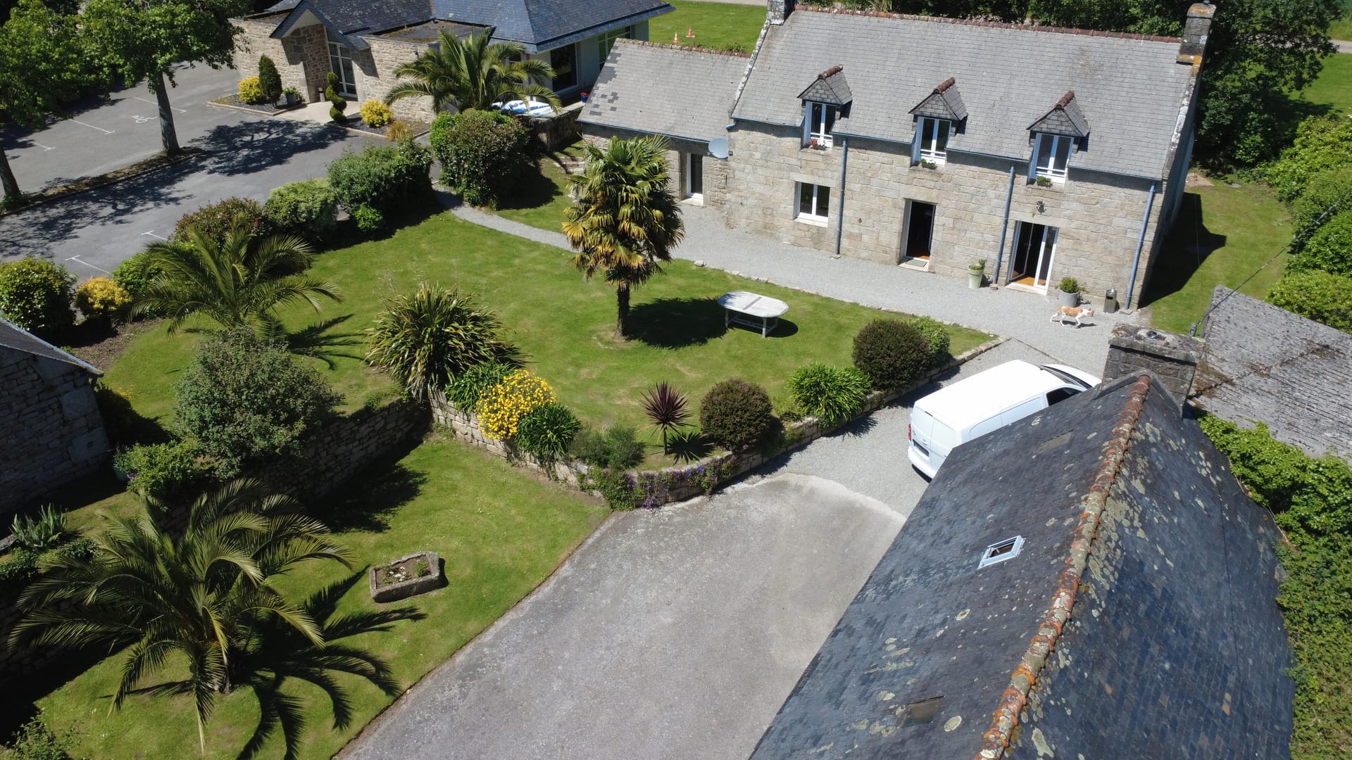 Prise de vue aérienne par drone en Bretagne