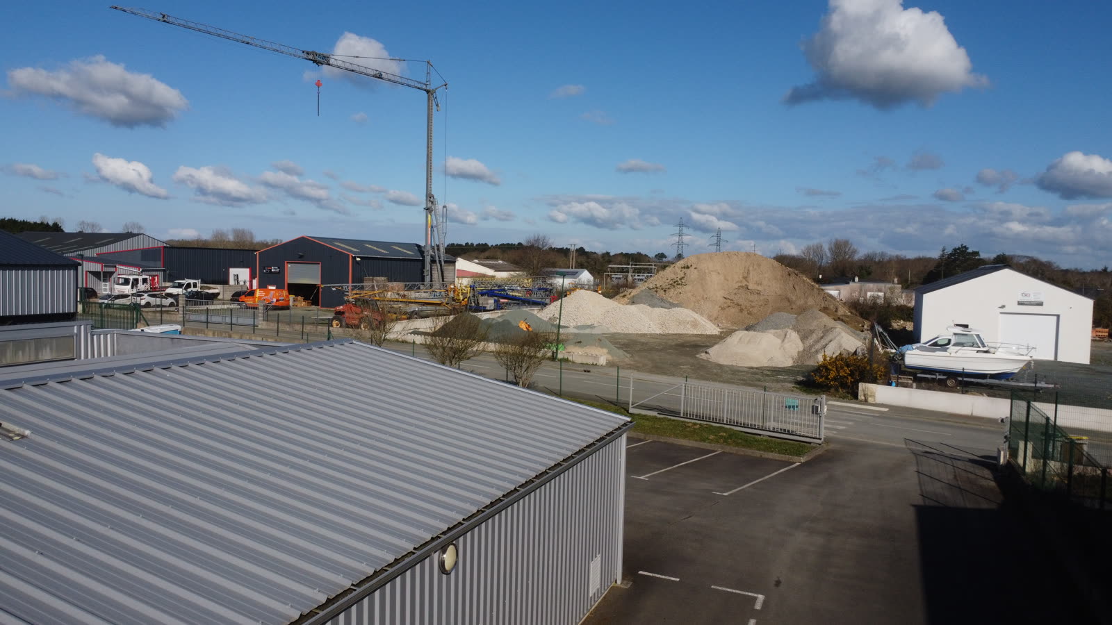 Prise de vue drone — Chantier