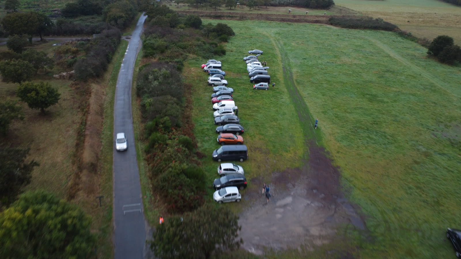 Prise de vue aérienne par drone en Bretagne — Événements.